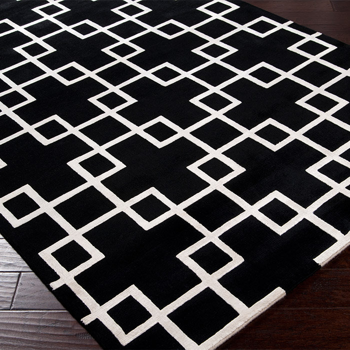 Shisler Ikat Indoor Rug, Rectangle 5' x 8'