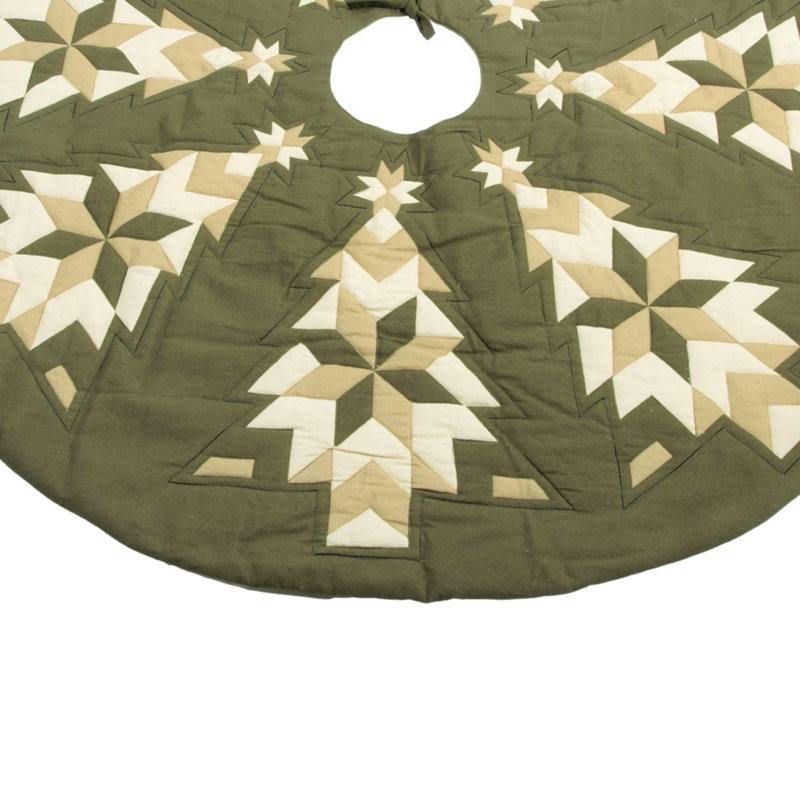 Jupe d'arbre de Noël patchwork