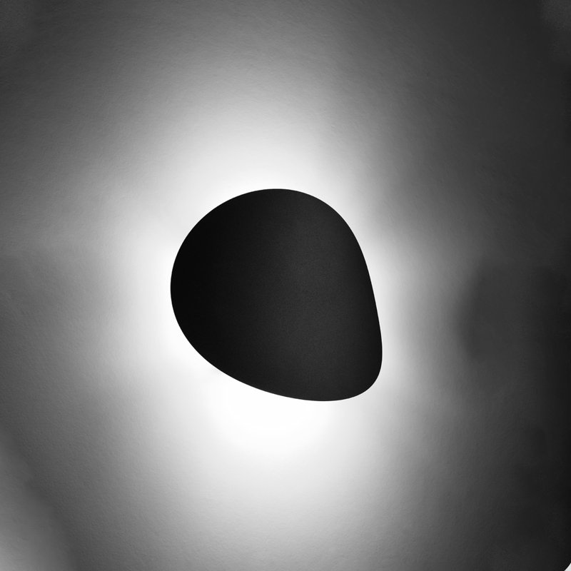Wall lamp SENSES white, Black