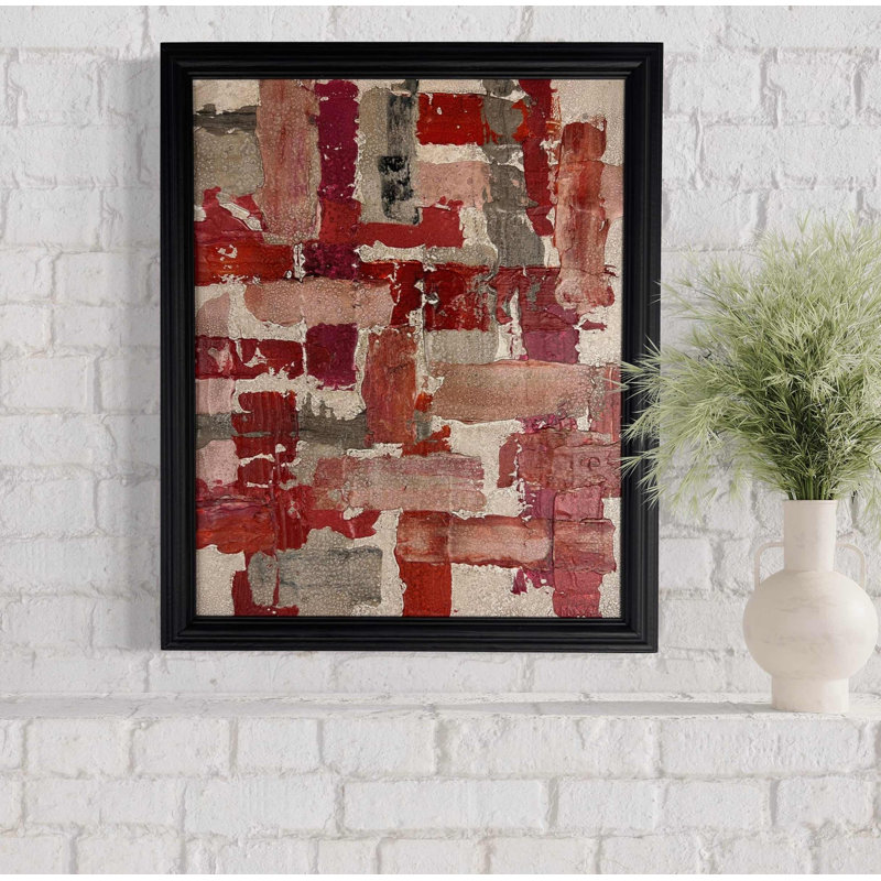 Valor - Original Mixed-Media, peinture abstraite par J. Kent Martin