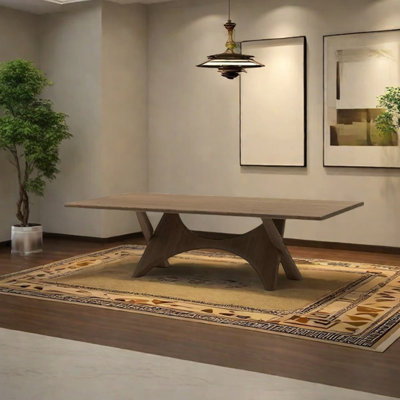 Practical retro dining table