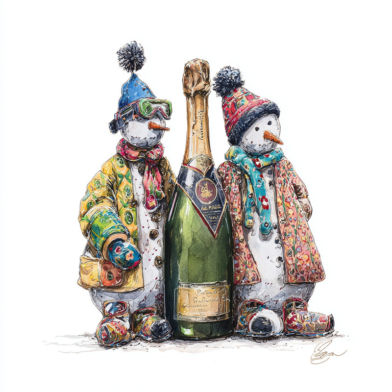 Art mural sur toile Frosty Toast, H 20 po x l 20 po