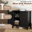Armoire de lavabo de salle de bain moderne avec tablette amovible-1594879400