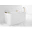 Lab 59.5'' L Freestanding Soaking Bathtub-615426986-615426987