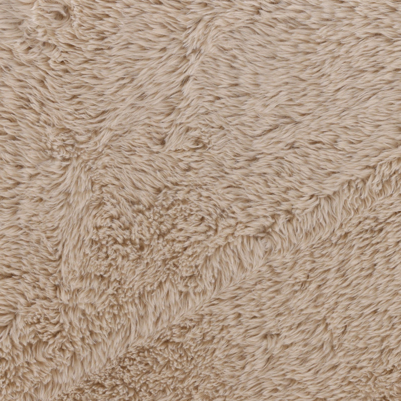 Johnson Faux Fur Occasional Chair, Sand, Sand