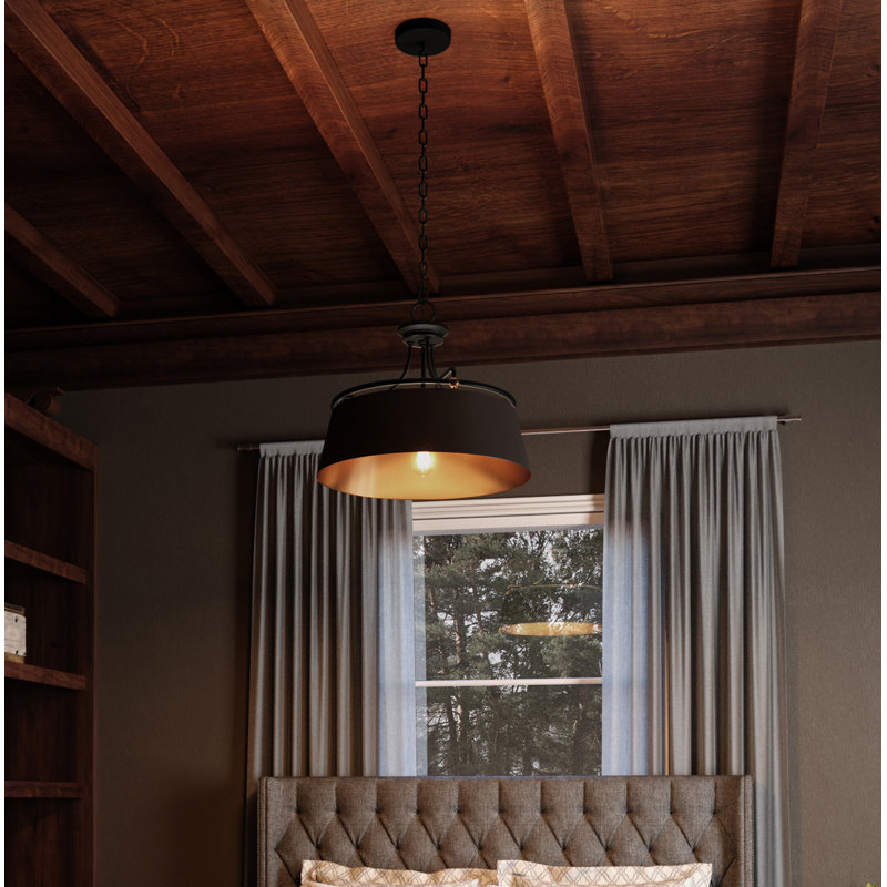 Lustre cylindrique unique à 4 lumières Natoli