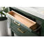 Ensemble de meuble-lavabo simple autoportant 24 po avec plateau en céramique Deon-50291755-133135412
