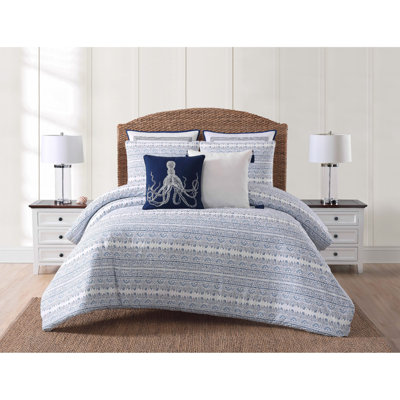 Reef Coastal Cotton Abstract Comforter