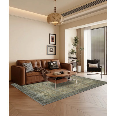Area Rug,Machine Washable,Non Slip,Low Pile Carpet