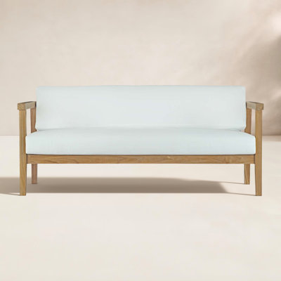 Bayport 71" Teak Patio Sofa