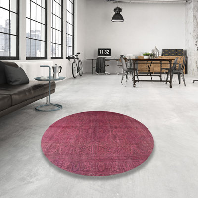 Tapis traditionnel rouge / mauve Guccione