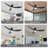 52 in. LED Indoor Outdoor Ceiling Fan with 1-Light and Remote Control-1954360158