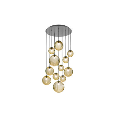 Puppet Suspension R12 Smoky Transparent Glossy Chrome G9 Ul