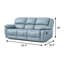 Canapé transitionnel l 82,4 po, bleu poudre-1448750668