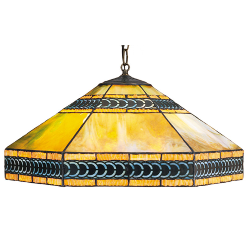 Lustre empire unique et remarquable à 3 lumières