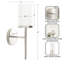 Applique murale en métal 14,0 po Blaise-114543656-114543655