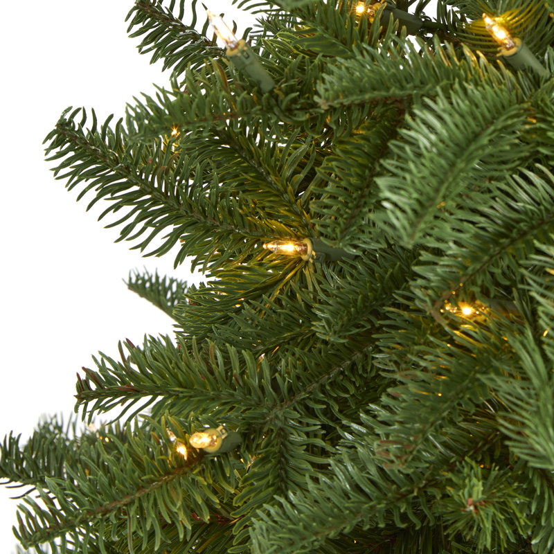 Lighted Artificial Christmas Tree, 5' H