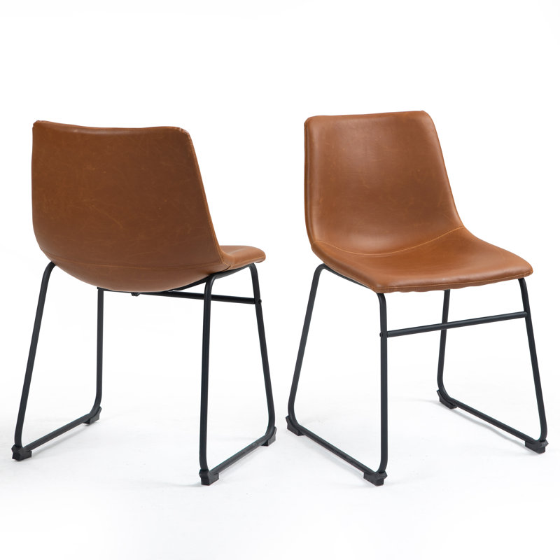 Chaise d'appoint Jasi en brun