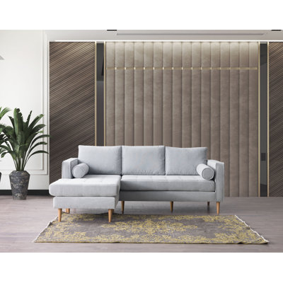 Canapé et chaise modulaire de 85 po de large Albertice