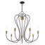 Lustre classique / traditionnel à 7 lumières de style bougie Rocha-1870532528