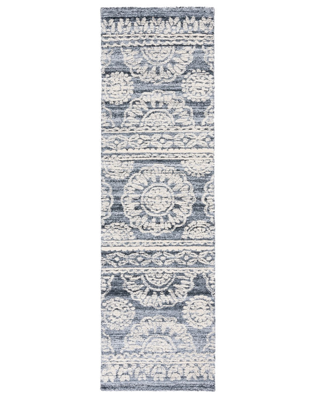 Pezanetti Hand Tufted Performance Southwestern Rug, Runner 2'3" x 8'