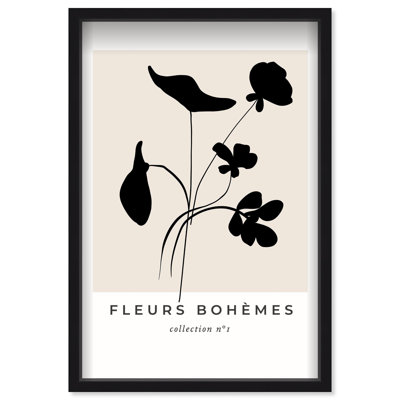 Oliver Gal Bohemian Blossoms I Floral and Botanical - Luxury Shadowbox Framed Wall Art
