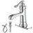 Single-Hole Single-handle Bathroom Faucet with Drain Assembly-70855232
