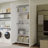 Extra-Tall 75" Wood Storage Cabinet with SGS-Certified Anti-Tip and Adjustable Shelves