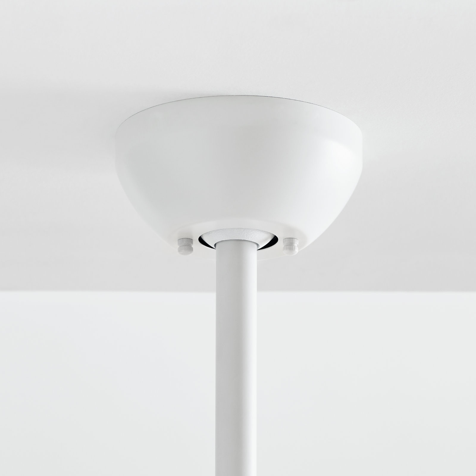 Tulsi Ceiling Fan with Light Kit, Matte White with White Blades, 42