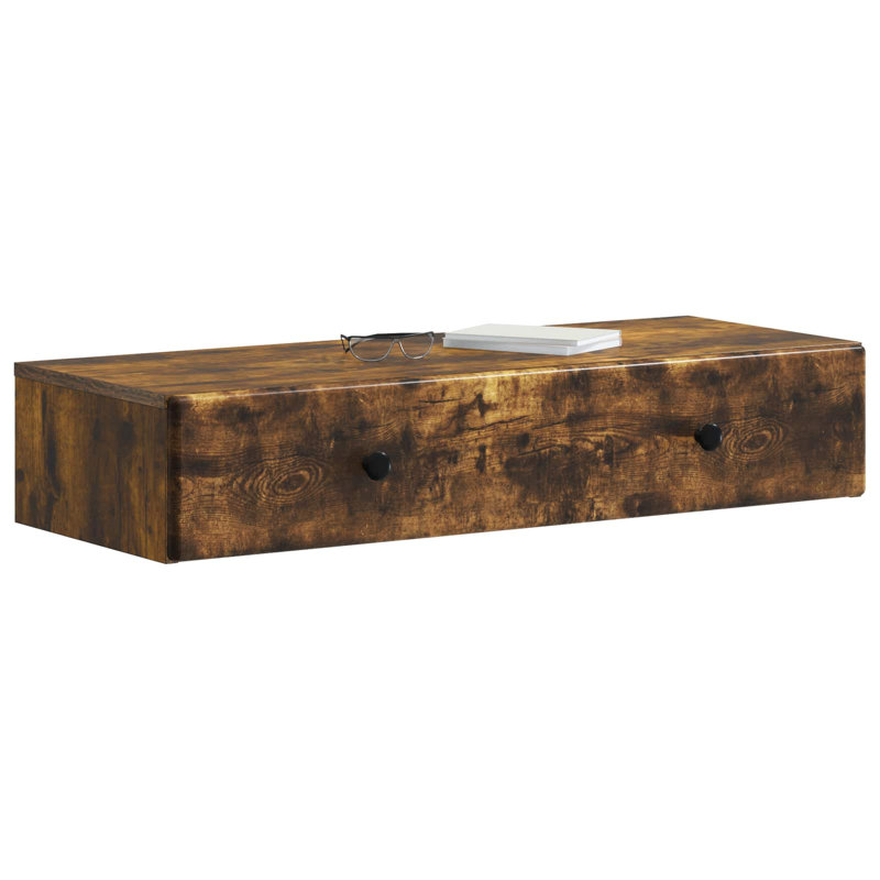 End Table, Smoked Oak