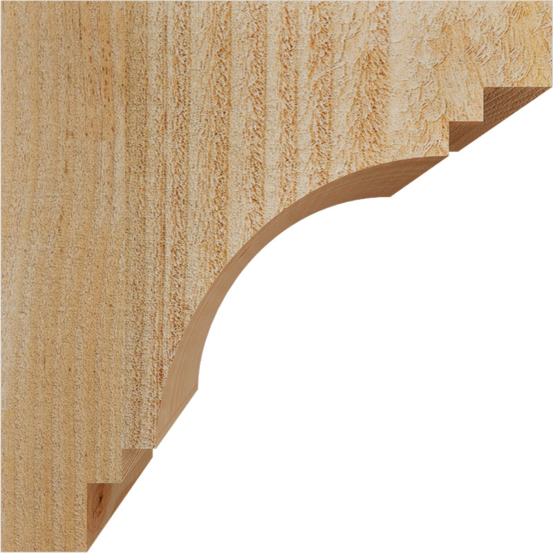 Sapin Douglas, corbeau brut Pescadero, l 4 po x P 8 po x H 8 po, H 8 po x l 4 po x P 8 po, Sapin de Douglas, Sciage brut