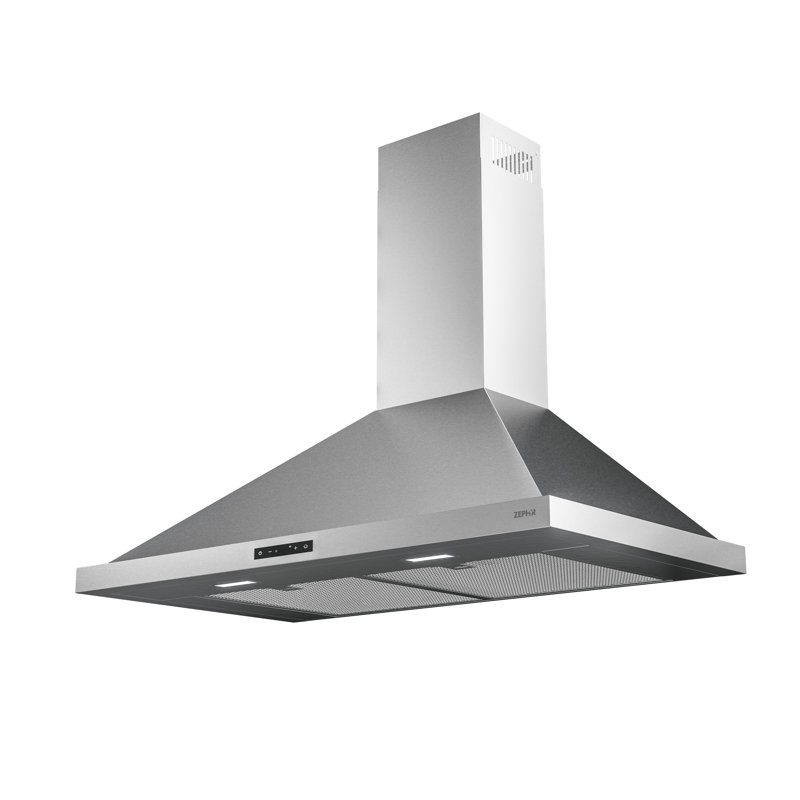 Zephyr Ombra 30 in. 600 CFM Wall Mount Range Hood, Silver