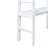 Twin High Loft Bed, Rubber Wood  Loft Bed With Safety Guardrail, Built-In Desk, Ladder,White-87897587