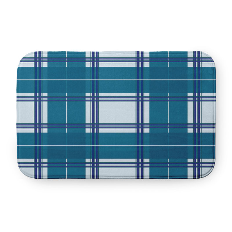 Napperon Scotish, Bleu sarcelle