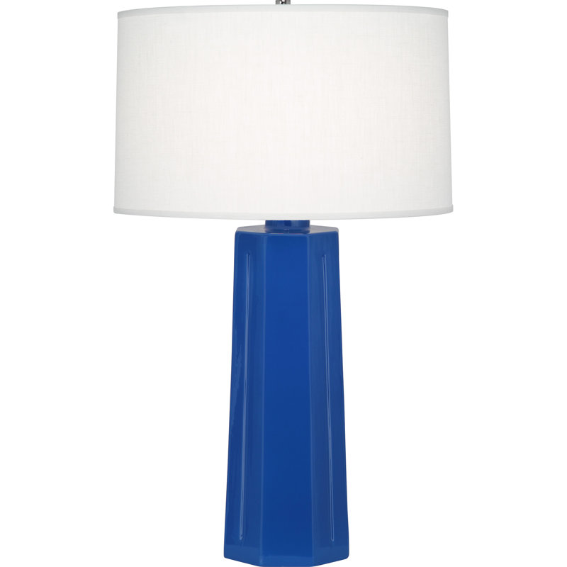Mason Ceramic Table Lamp, Cobalt