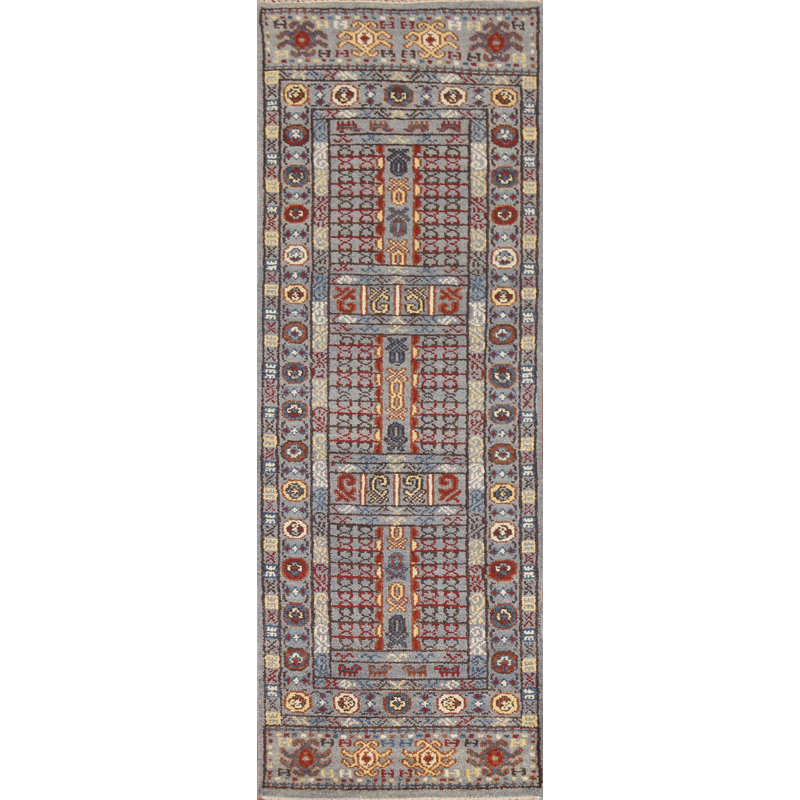 Tapis de couloir oriental géométrique 3x8