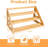 3 Tier Bamboo Spice Racks,Large