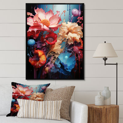 Abstractions florales, botaniques sur toile