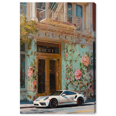 "Fleurs et abeilles", reproduction d'art sur toile par Art Remedy, 20 x 30