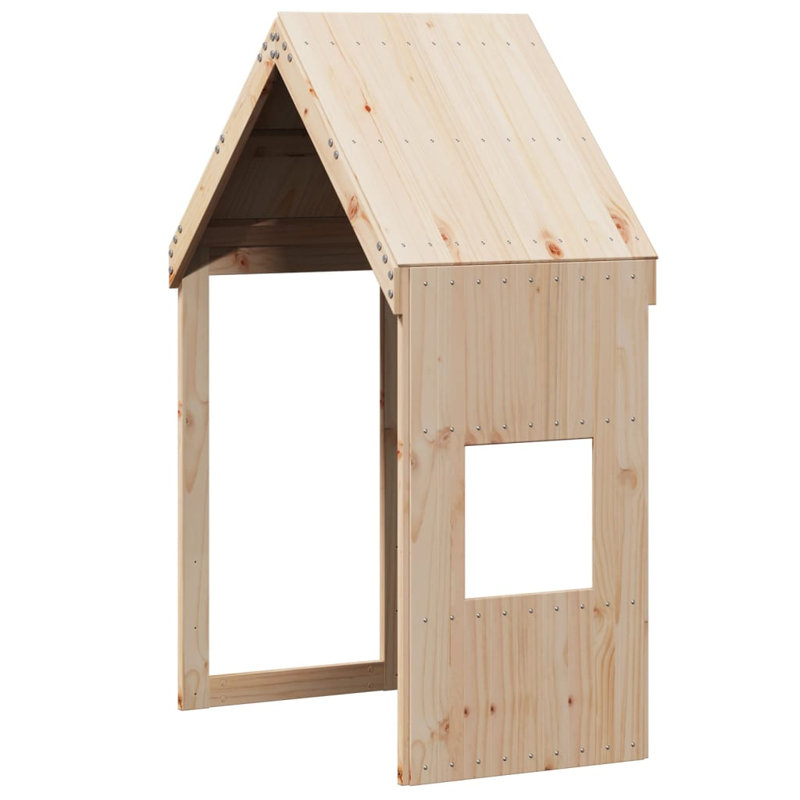 Arely Bunk Bed Accessories, 132cm H x 55cm L x 84cm W, Natural