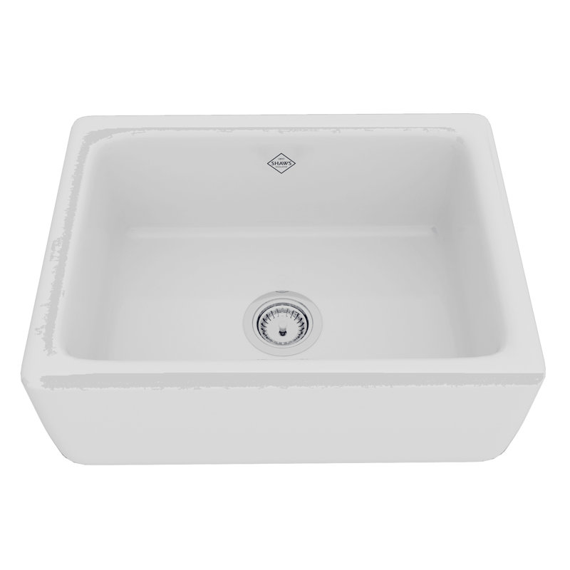 Lancaster™ 24" L x 18" W Farmhouse Kitchen Sink, White