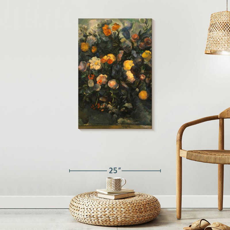 Fleurs et verts 1900, 30" H x 20" W