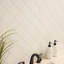  Carreau de mosaïque murale en céramique brillante 11 po x 15 po Lantern-75264830