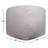 Nertila Mid-Century Modern Solid Handwoven Square Boucle Upholstered Ottoman Pouf-2062000811