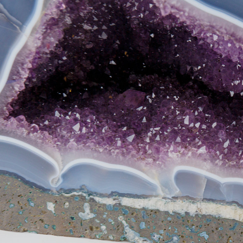 Genuine Amethyst Cluster Geode from Brazil (43.8 Lbs)