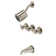 Millennium 3-Handle Volume control Tub and Shower Faucet with Rough-in Valve