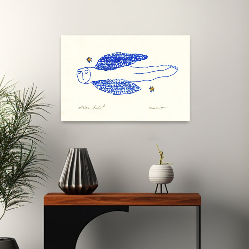 Angel by EDEN KALIF - Wrapped Canvas Print, 40.64 cm H x 60.96 cm W