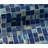 Swimming Pool 0.9" X 0.9" Straight Edge Glass Mosaic Tile-109069852