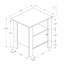 Table d'appoint, table d'appoint, table de bout, table de chevet, lampe, stratifié de rangement, transitionnel-1190864363