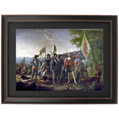 Landing Of Columbus By John Vanderlyn